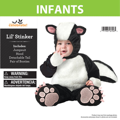 Lil Stinker Halloween Costume for Infant, Size 6-12M, by